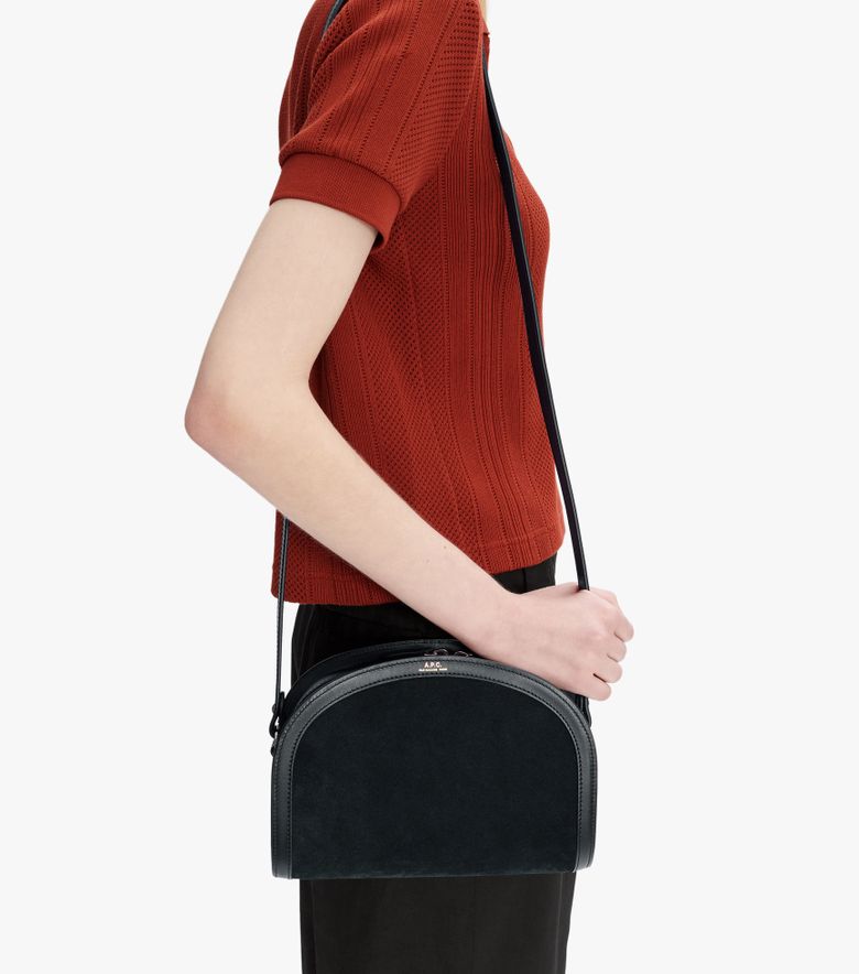 A.P.C. Sac Demi-Lune Noir