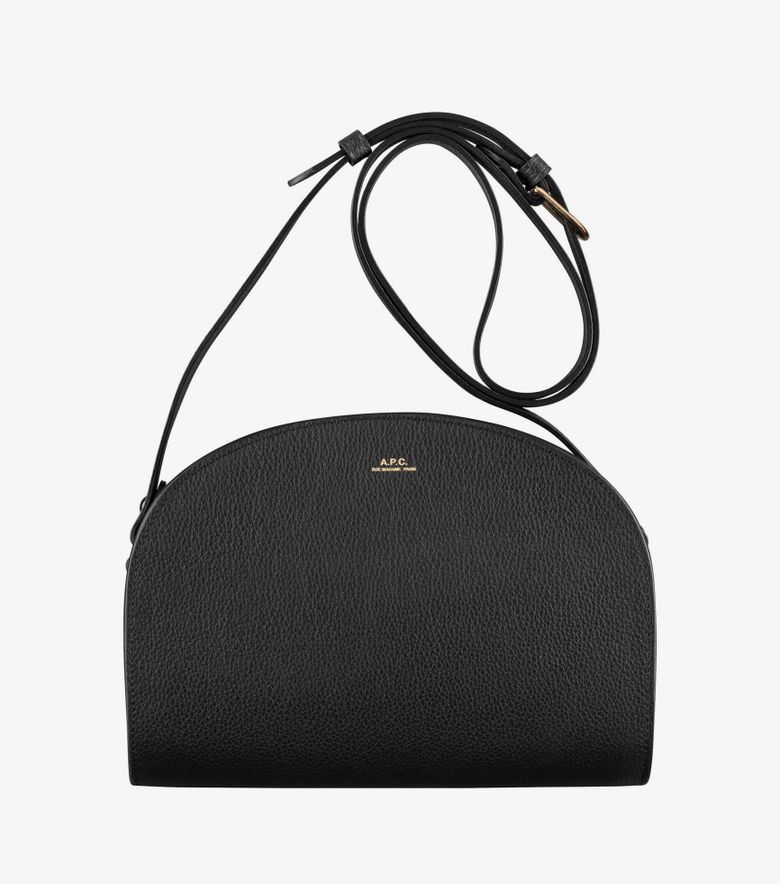 A.P.C. Sac Demi-Lune Noir