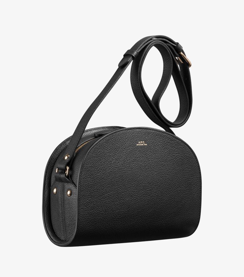 A.P.C. Sac Demi-Lune Noir