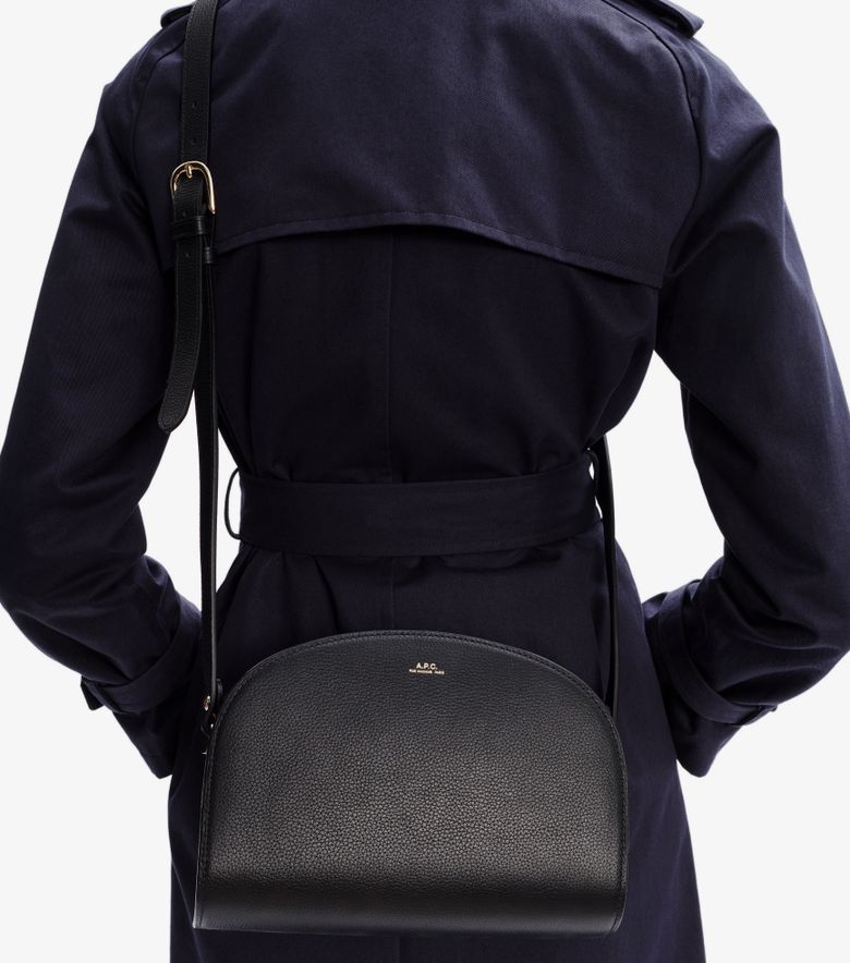 A.P.C. Sac Demi-Lune Noir