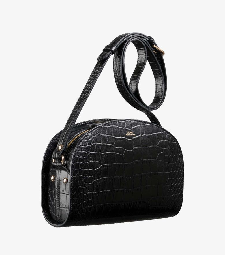 A.P.C. Sac Demi-Lune Noir