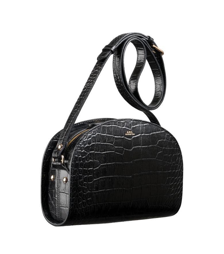 A.P.C. Sac Demi-Lune Noir