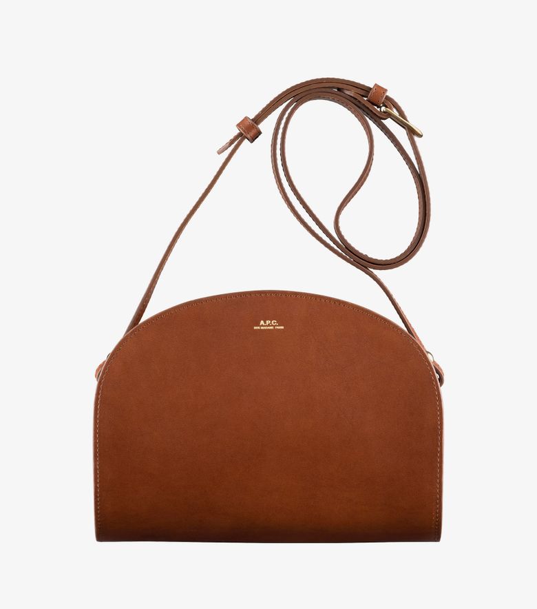A.P.C. Sac Demi-Lune Noisette