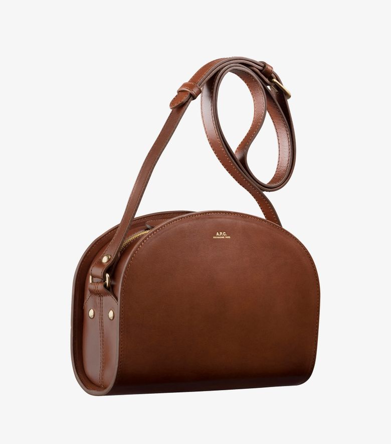 A.P.C. Sac Demi-Lune Noisette