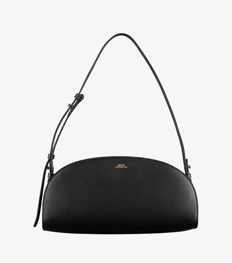 A.P.C. Sac Demi-Lune Shoulder Noir