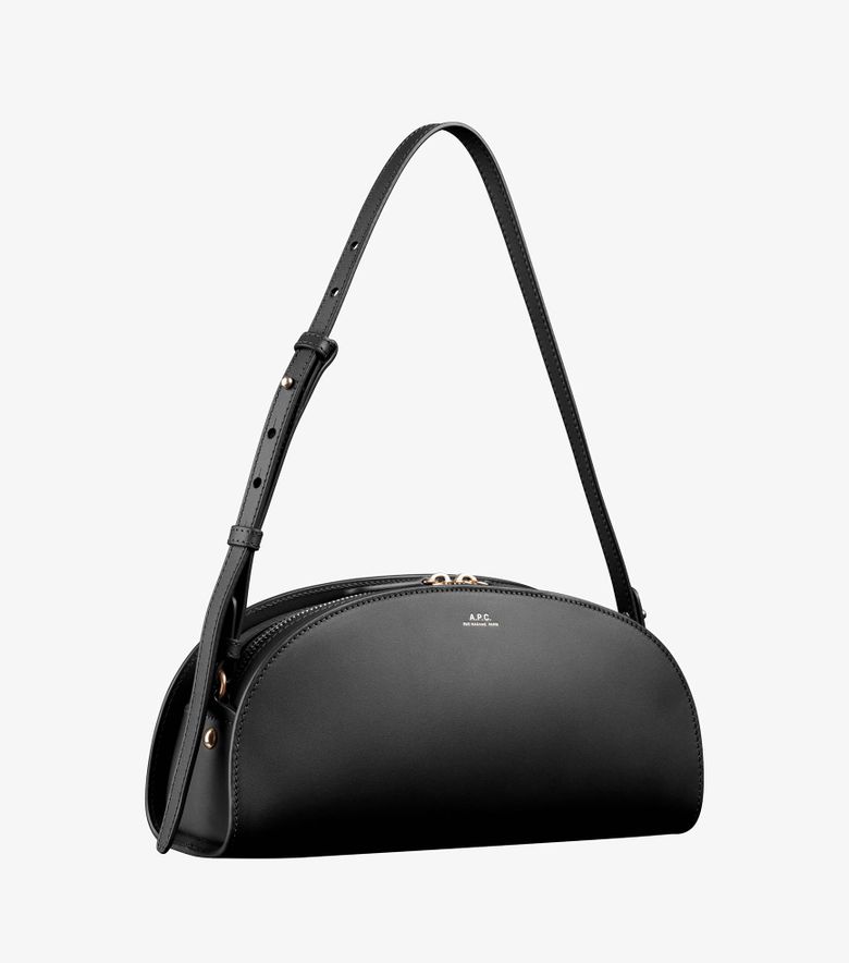 A.P.C. Sac Demi-Lune Shoulder Noir