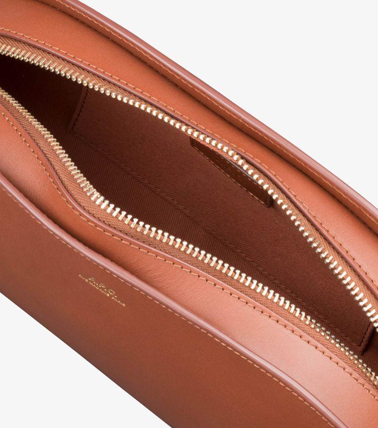 A.P.C. Sac Demi-Lune Shoulder Noisette