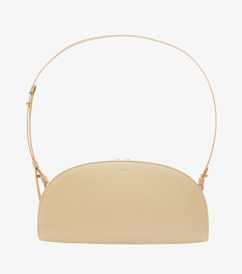 A.P.C. Sac Demi-Lune Shoulder Sahara