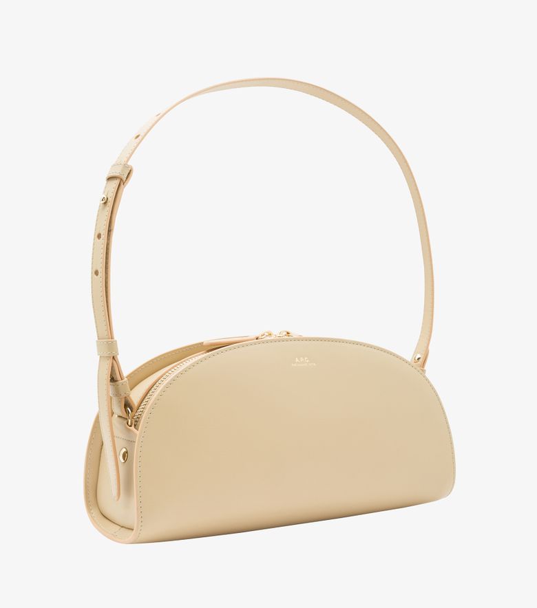A.P.C. Sac Demi-Lune Shoulder Sahara