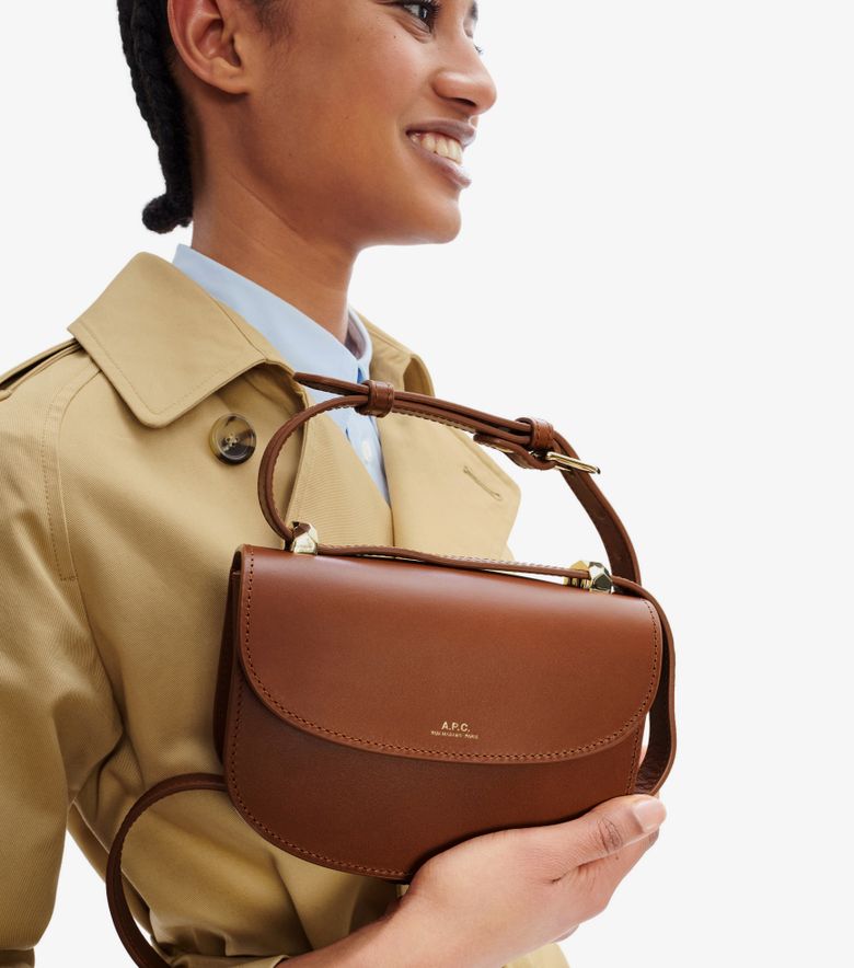 A.P.C. Sac Genève Mini Noisette