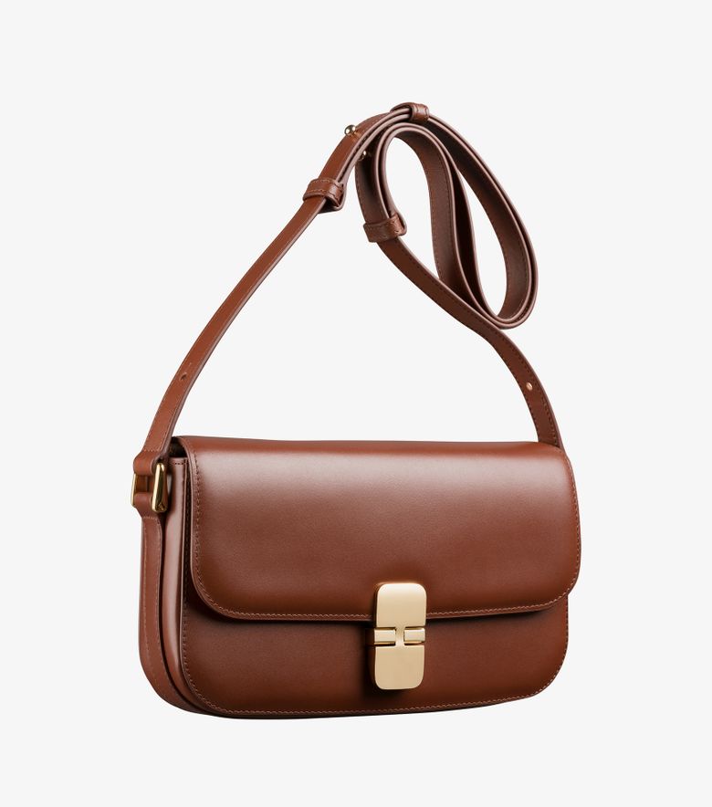 A.P.C. Sac Grace Porté Épaule Noisette