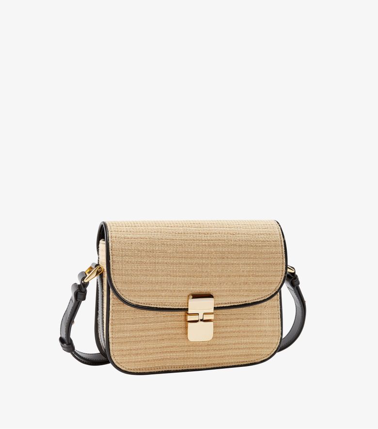 A.P.C. Sac Grace Small Beige/noir