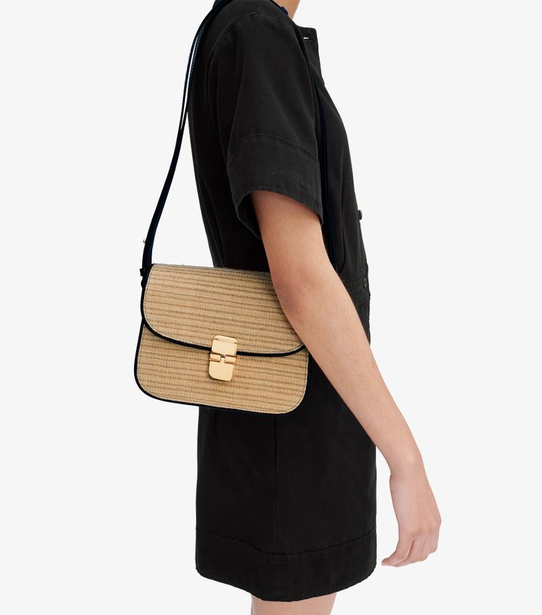 A.P.C. Sac Grace Small Beige/noir