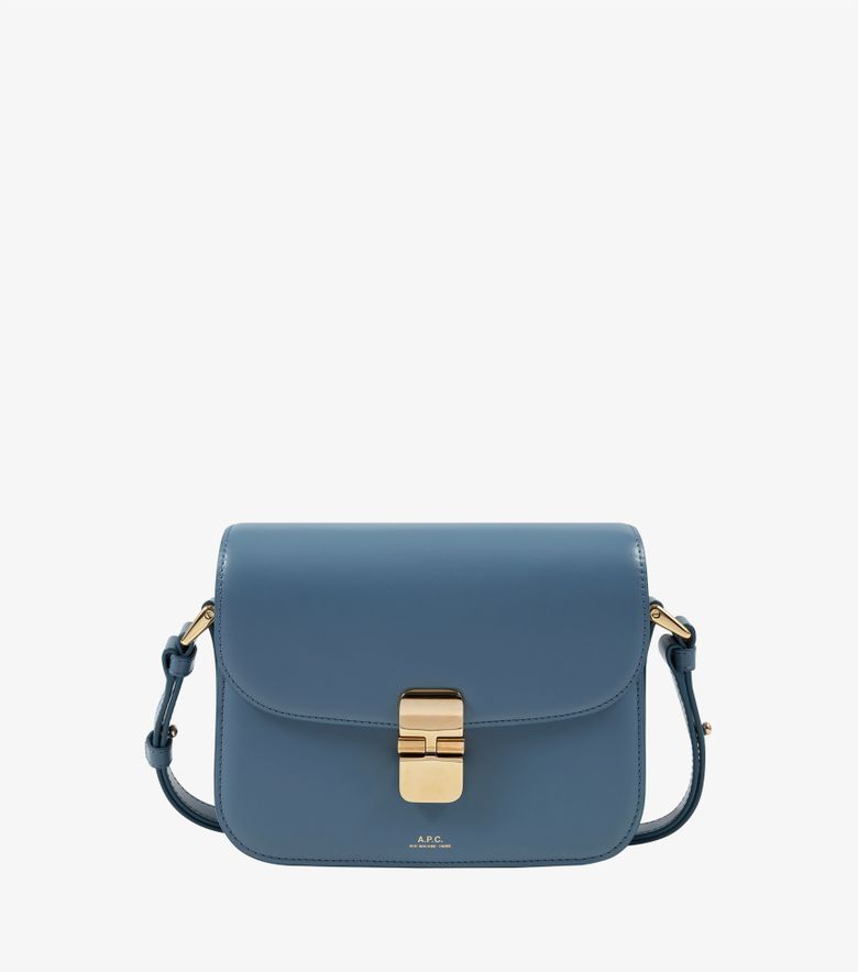 A.P.C. Sac Grace Small Bleu Navire