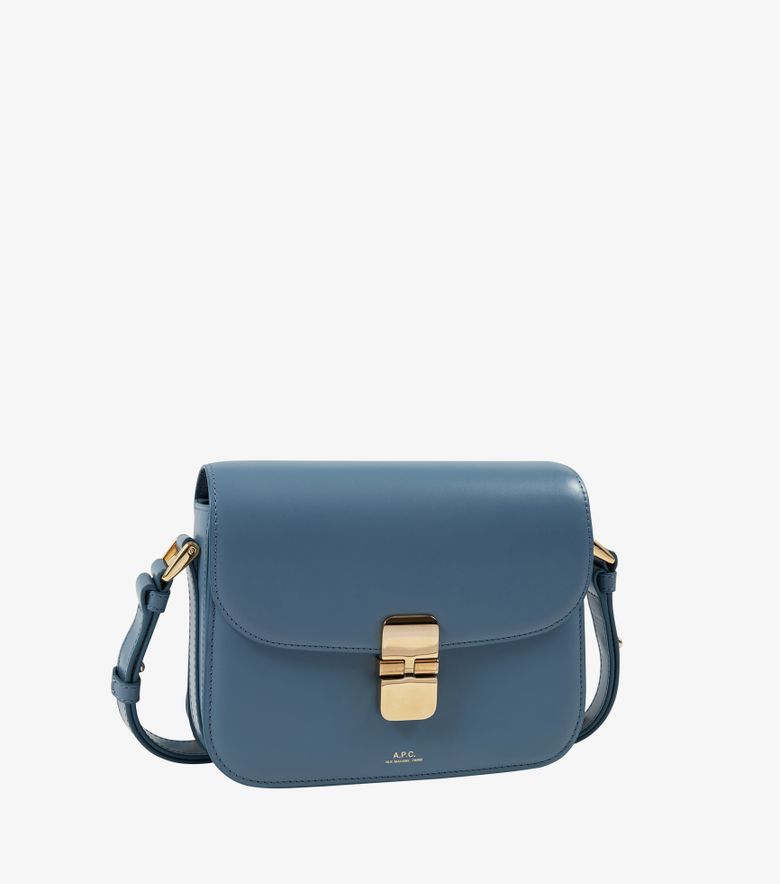 A.P.C. Sac Grace Small Bleu Navire