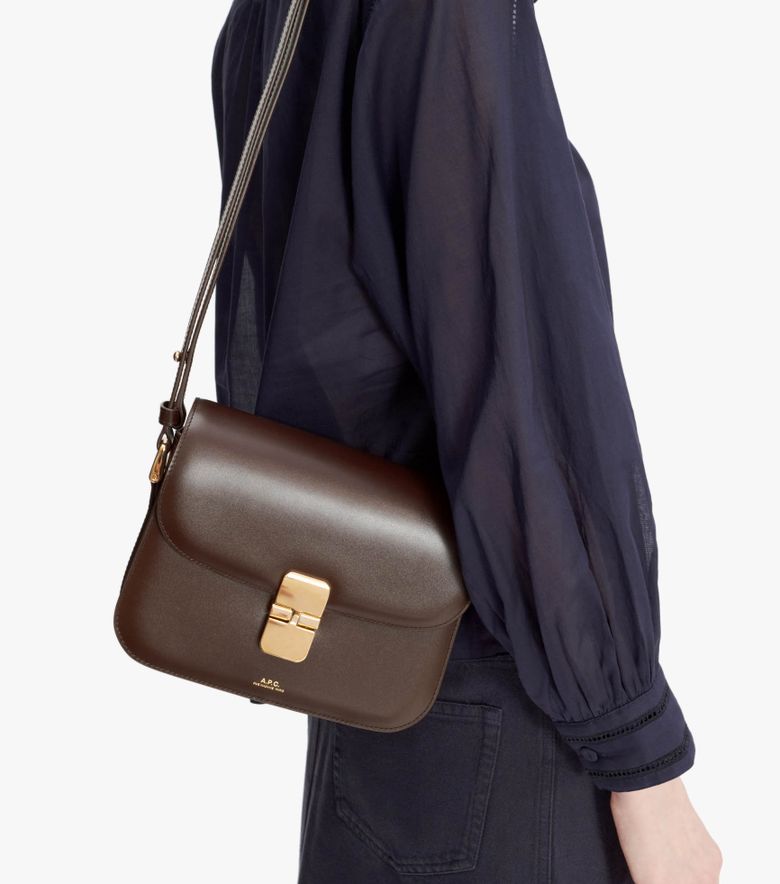 A.P.C. Sac Grace Small Brownie