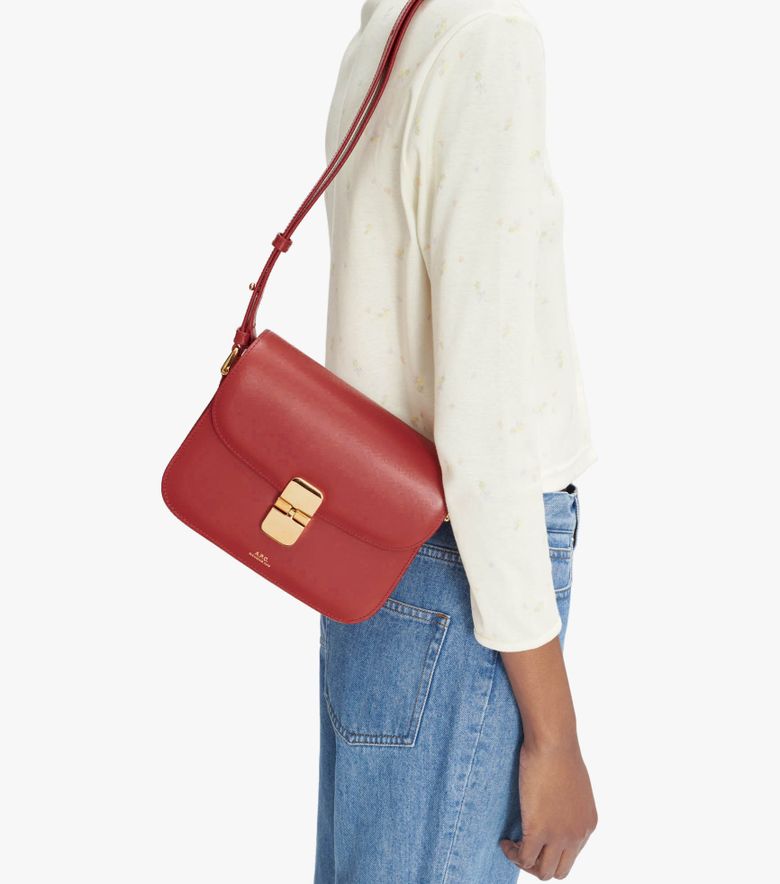 A.P.C. Sac Grace Small Cerise