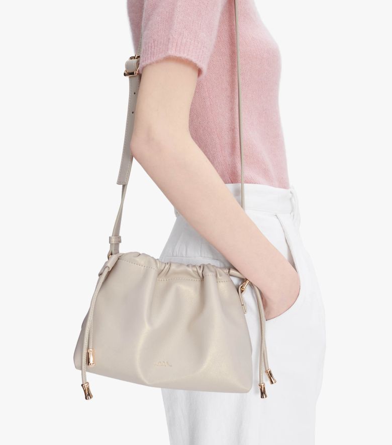 A.P.C. Sac Ninon Mini Or pale
