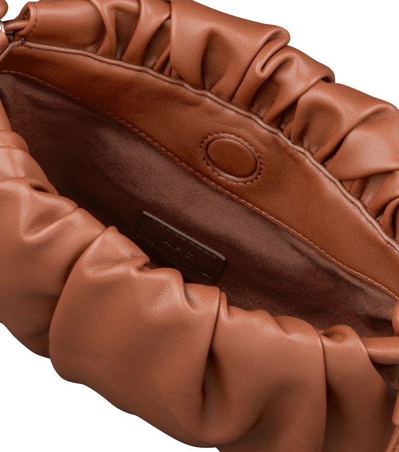 A.P.C. Sac Ninon Shoulder Mini Noisette