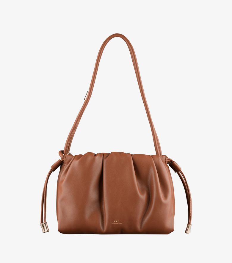A.P.C. Sac Ninon Shoulder Mini Noisette