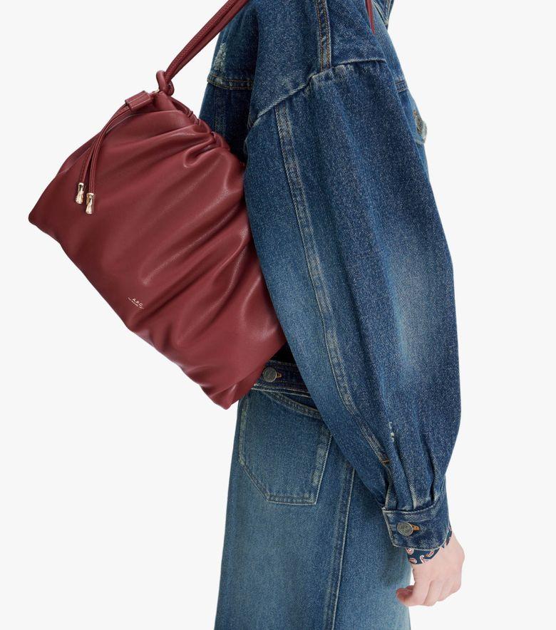 A.P.C. Sac Ninon Shoulder Vino