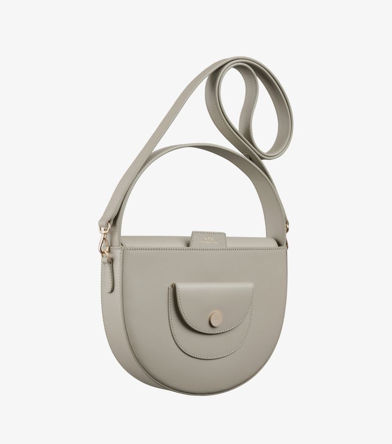 A.P.C. Sac Pocket Small Vert Taupe