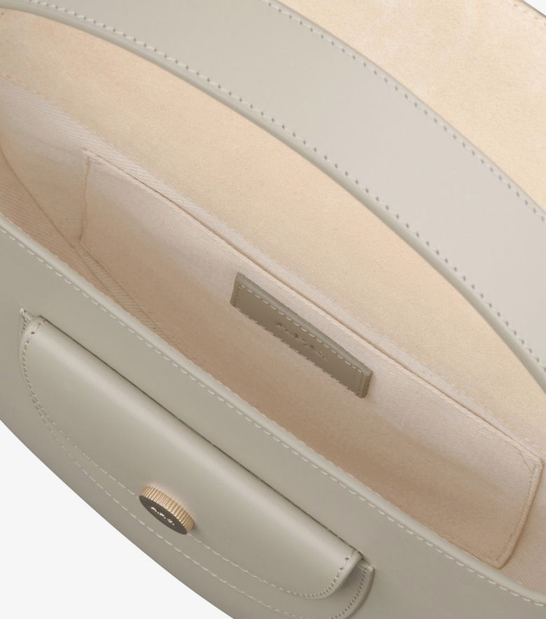 A.P.C. Sac Pocket Small Vert Taupe