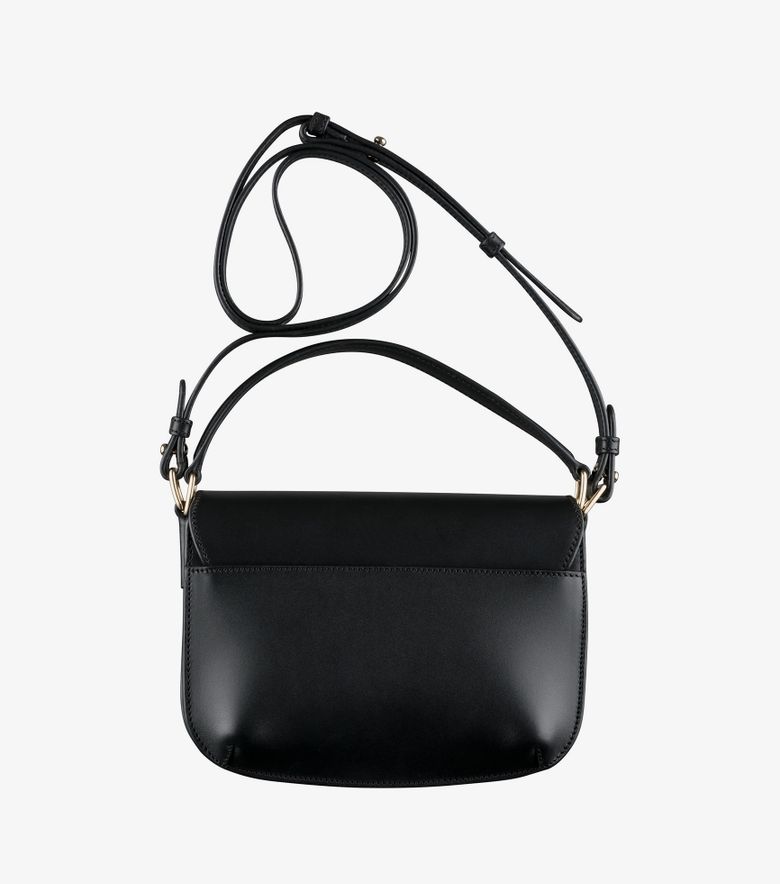 A.P.C. Sac Sarah Shoulder à Strap Mini Noir