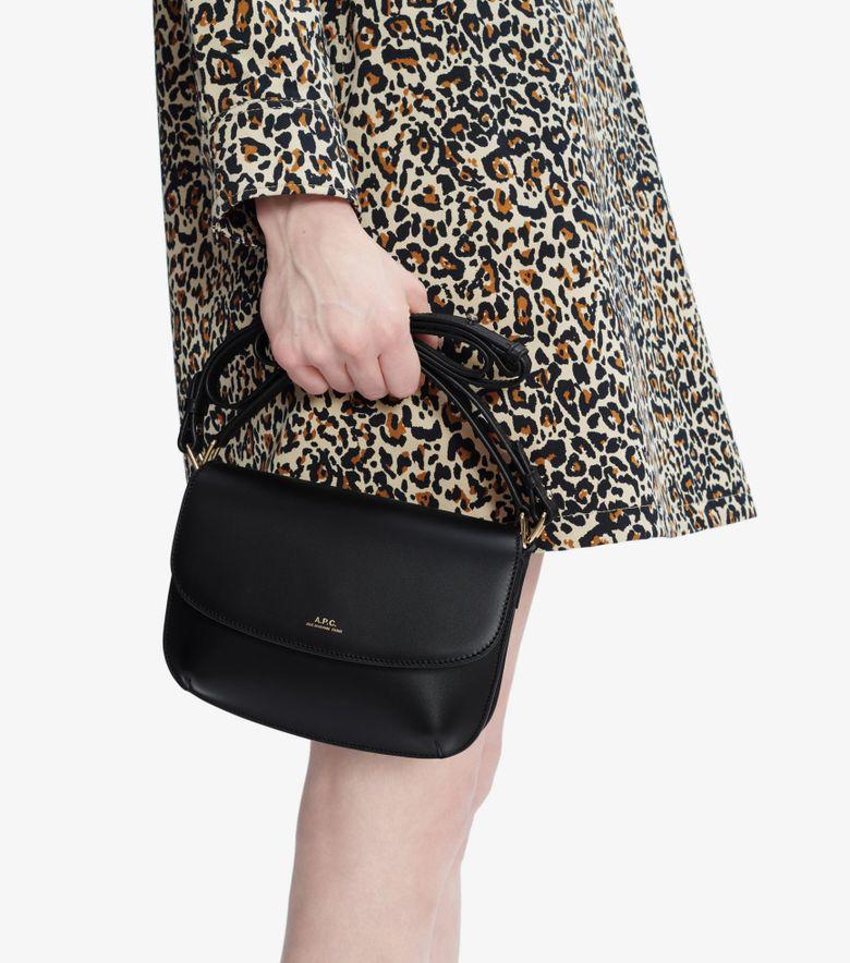 A.P.C. Sac Sarah Shoulder à Strap Mini Noir
