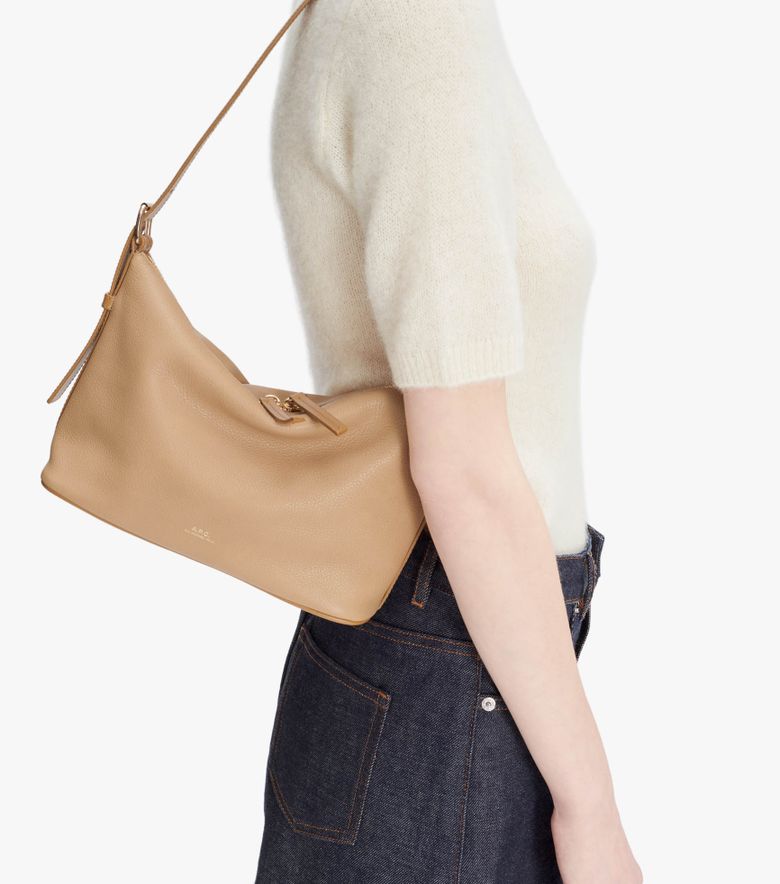 A.P.C. Sac Vera Shoulder Peanut