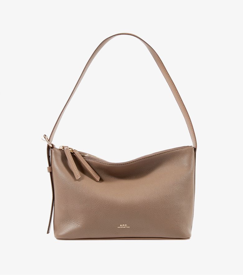 A.P.C. Sac Vera Shoulder Taupe Foncé
