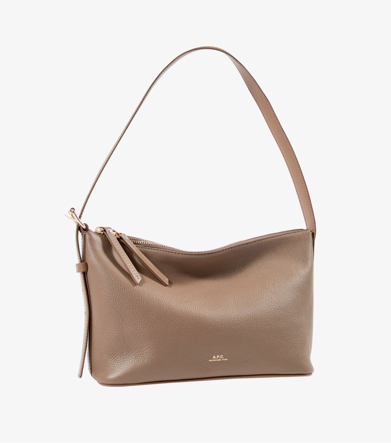 A.P.C. Sac Vera Shoulder Taupe Foncé
