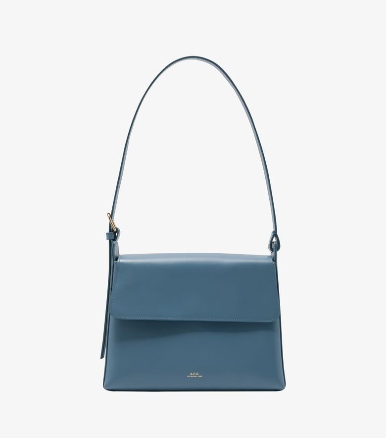 A.P.C. Sac Virginie Flap Bleu Navire