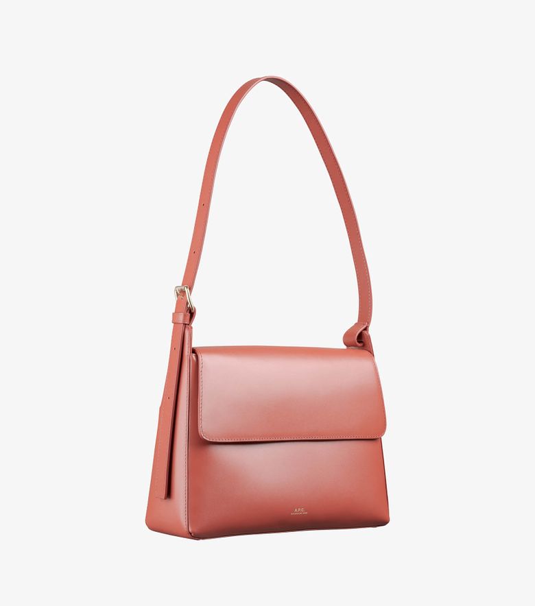 A.P.C. Sac Virginie Flap Cerise