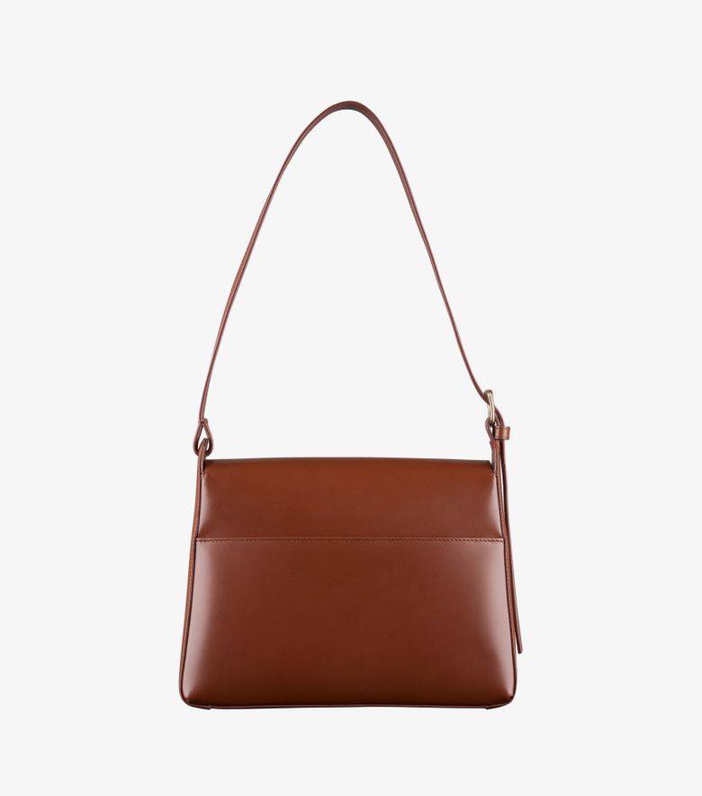 A.P.C. Sac Virginie Flap Noisette
