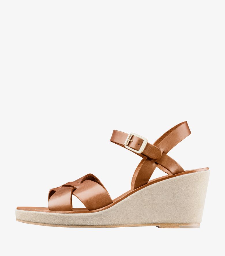 A.P.C. Sandales Judith Noisette