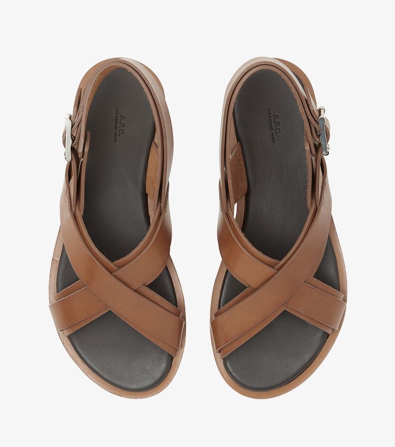 A.P.C. Sandales Lou Argent