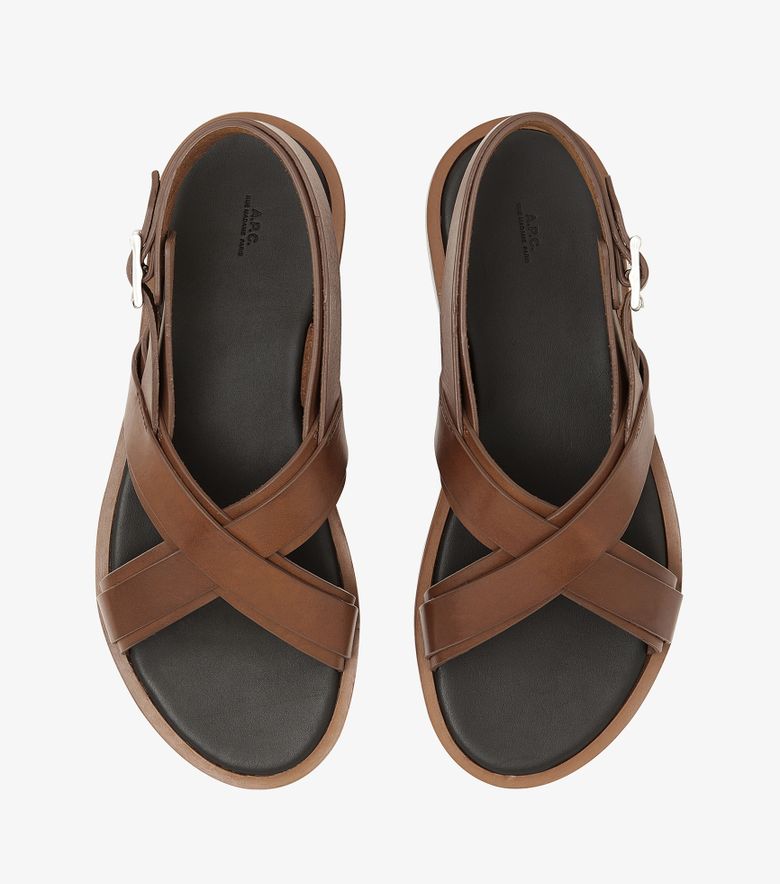 A.P.C. Sandales Lou Noisette