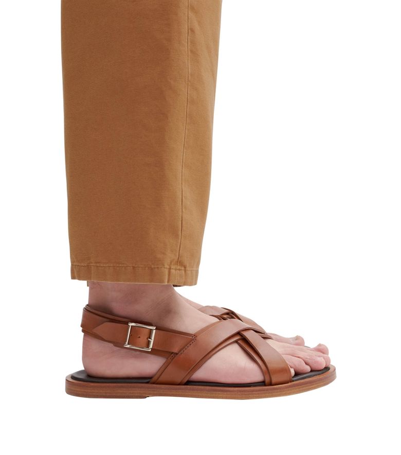 A.P.C. Sandales Lou Noisette