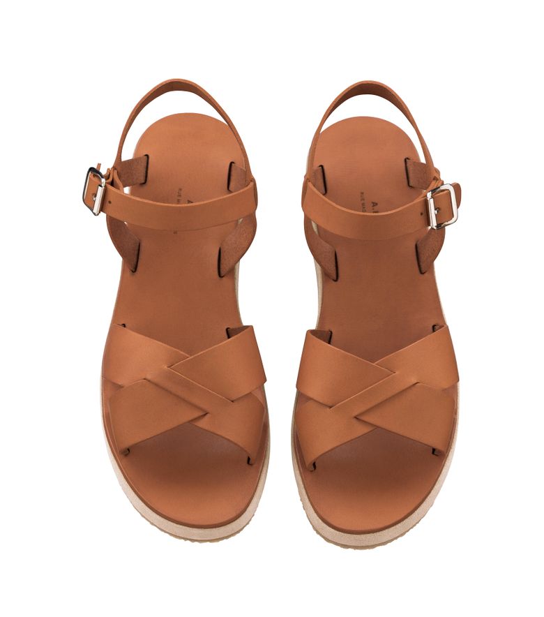 A.P.C. Sandales Originales Noisette