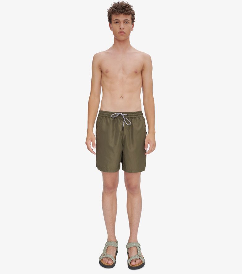 A.P.C. Short Bobby Vert foncé