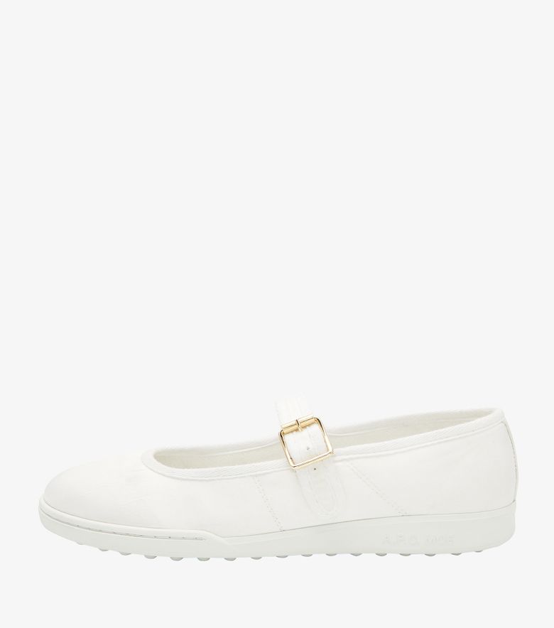 A.P.C. Sneakers Moe Mary Jane Blanc