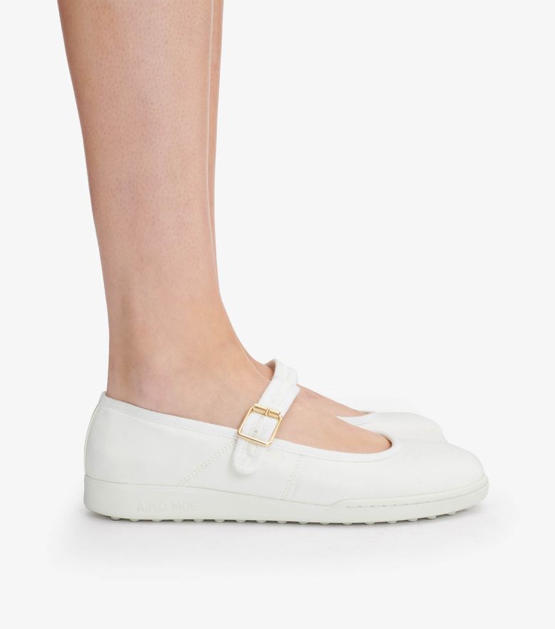 A.P.C. Sneakers Moe Mary Jane Blanc