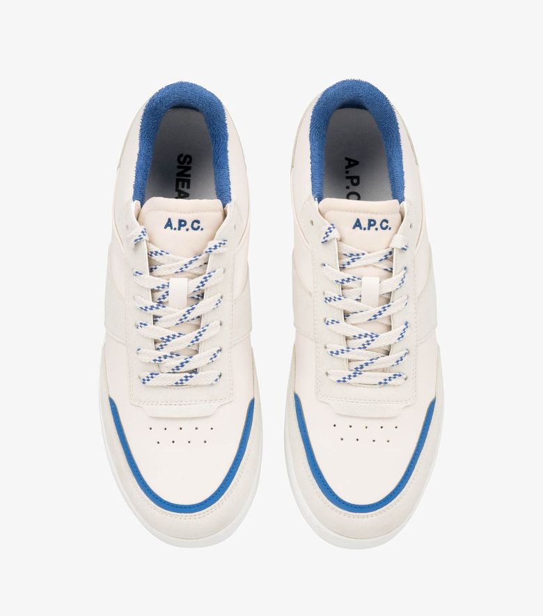 A.P.C. Sneakers Plain Ecru/bleu