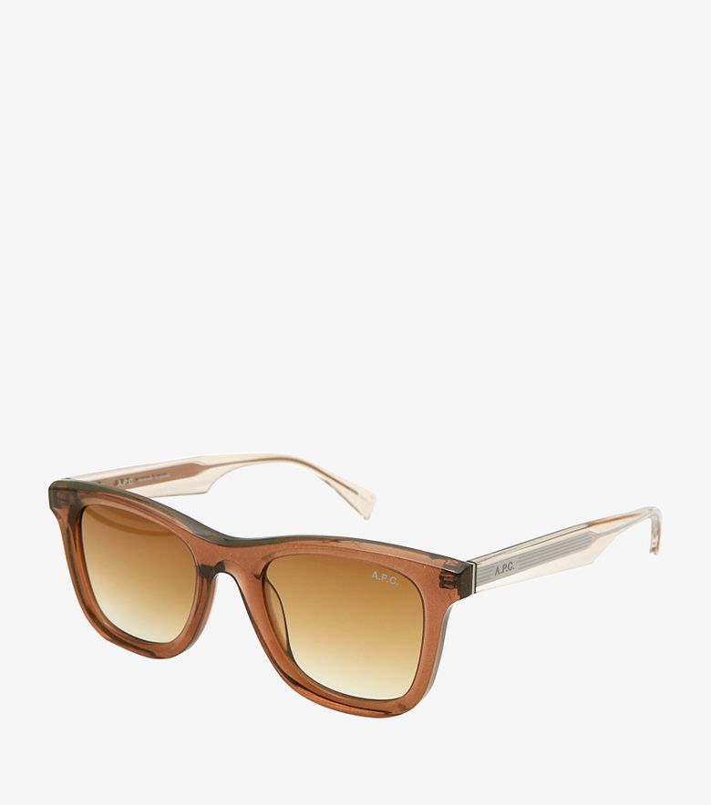 A.P.C. Sunglasses John Beige Rosé