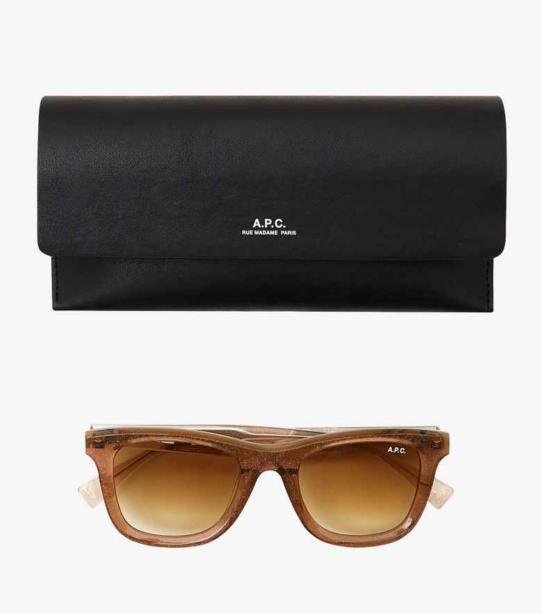A.P.C. Sunglasses John Beige Rosé