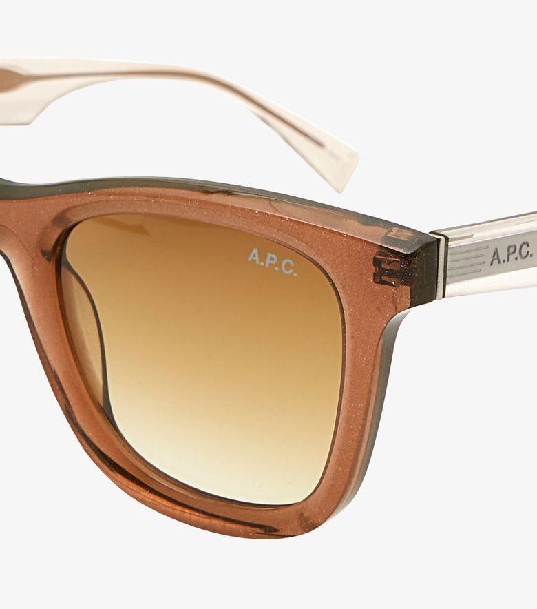 A.P.C. Sunglasses John Beige Rosé