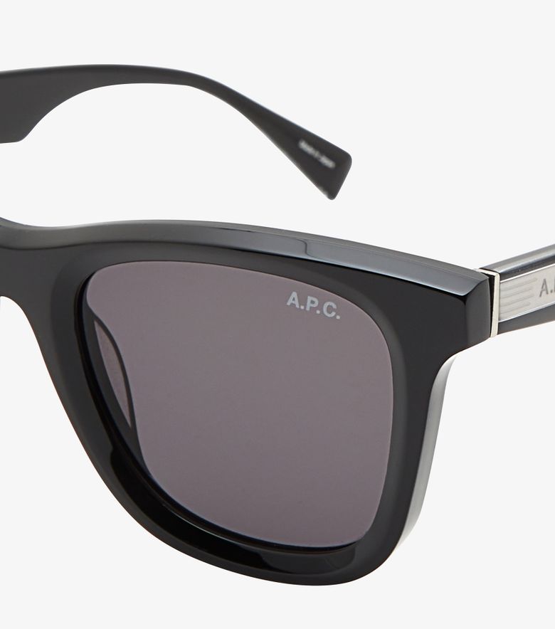 A.P.C. Sunglasses John Noir