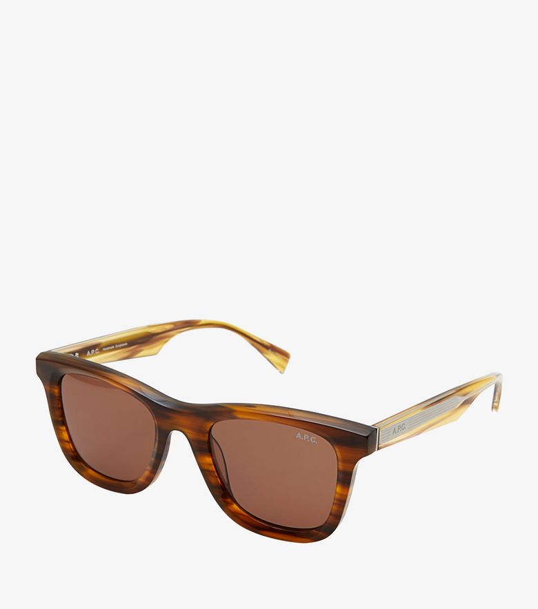 A.P.C. Sunglasses John Whisky/marron