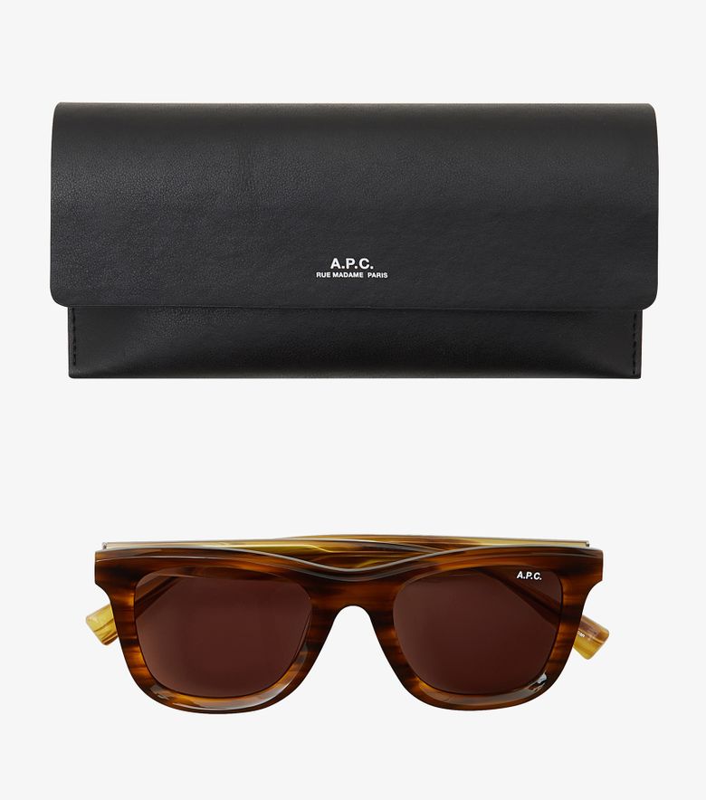 A.P.C. Sunglasses John Whisky/marron